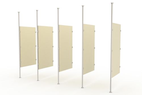 Перегородка душевая для бассейна