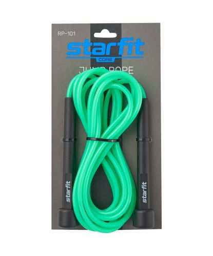 Скакалка STARFIT RP-101 ПВХ с пластиковой ручкой 3м (зеленая)#4