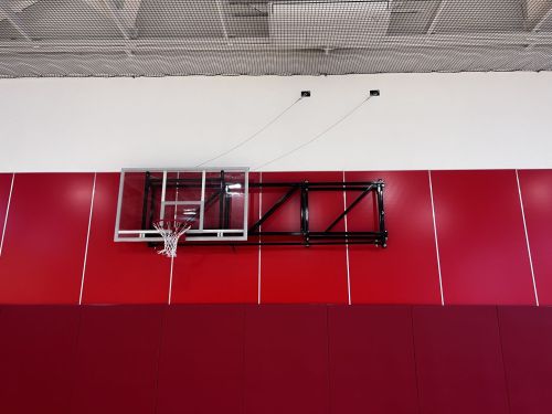 Щит баскетбольный тренировочный 1200х900 из поликарбоната 10 мм (на раме) СТ-48#5