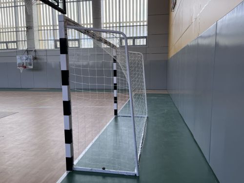 Ворота для мини-футбола/гандбола 3х2м стальные, разборные 80х80мм (разметка пленкой) СТ-310#4