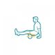 Ролик для пилатес BALANCED BODY Black Roller 15х91 см#7