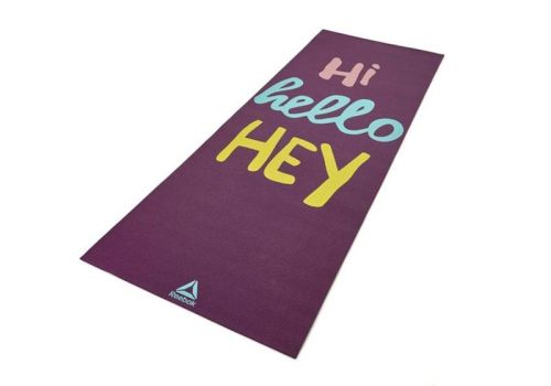 Тренировочный коврик (мат) для йоги Reebok 4 мм Yoga Mat Crosses-Hi Тренировочный коврик (мат) для йоги Reebok 4 мм Yoga Mat Crosses-Hi