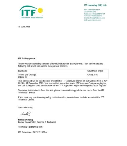 Мяч теннисный TENNIS LIFE ORANGE (48 шт.) ITF Approved#5 Мяч теннисный TENNIS LIFE ORANGE (48 шт.) ITF Approved#5
