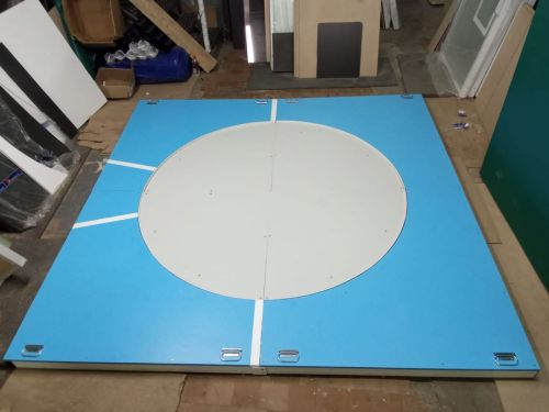 Платформа переносная для толкания ядра в помещении#2