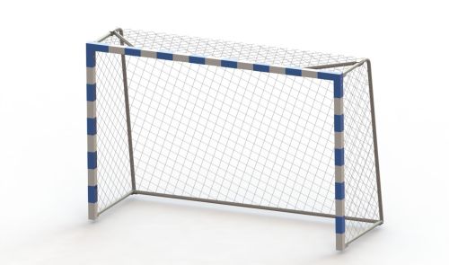 Ворота для мини-футбола/гандбола 3х2х1м, 80х80мм, алюминий/оцинкованная сталь СТ-462