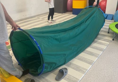 Тоннель детский игровой круглый 2 м (обручи)#2