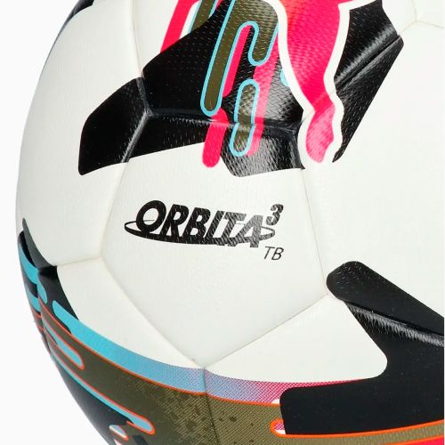 Мяч футбольный PUMA Orbita 3 TB №5 FIFA Quality (ПУ) белый#4