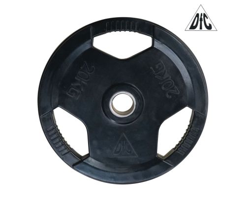 Диск обрезиненный DFC 20 кг, d=51 мм