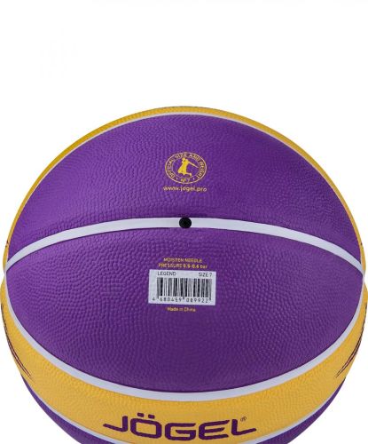 Мяч баскетбольный Jogel Streets LEGEND №7 (резина)#6 Мяч баскетбольный Jogel Streets LEGEND №7 (резина)#6
