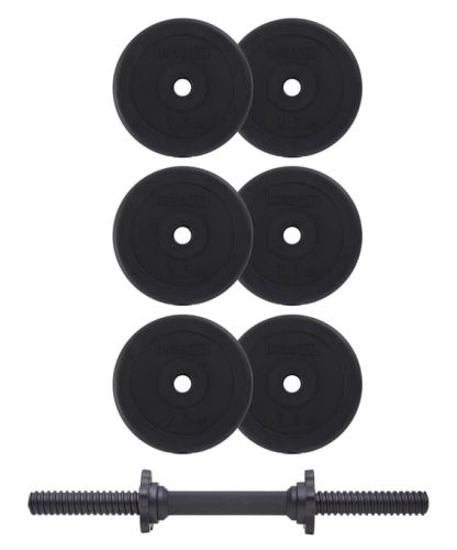 Гантель разборная пластиковая BASEFIT DB-717 15,5 кг#2 Гантель разборная пластиковая BASEFIT DB-717 15,5 кг#2