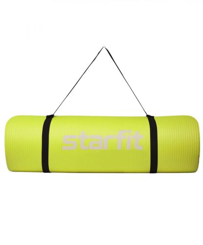 Коврик для йоги и фитнеса STARFIT FM-301 NBR 183x61х1 см (лаймовый)#5 Коврик для йоги и фитнеса STARFIT FM-301 NBR 183x61х1 см (лаймовый)#5