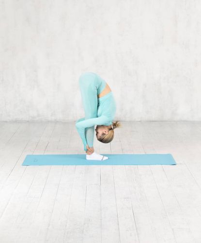 Коврик для йоги и фитнеса STARFIT FM-101 PVC 183x61х0,6 см (синий пастель)#4 Коврик для йоги и фитнеса STARFIT FM-101 PVC 183x61х0,6 см (синий пастель)#4