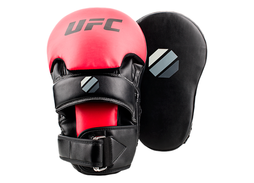 Лапы боксерские удлинённые UFC UHK-69753 (синт.кожа) Лапы боксерские удлинённые UFC UHK-69753 (синт.кожа)