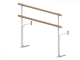 Хореографический (балетный) станок напольный пристенный двухрядный 2000 мм (дуб) СТ-277#2 Хореографический (балетный) станок напольный пристенный двухрядный 2000 мм (дуб) СТ-277#2