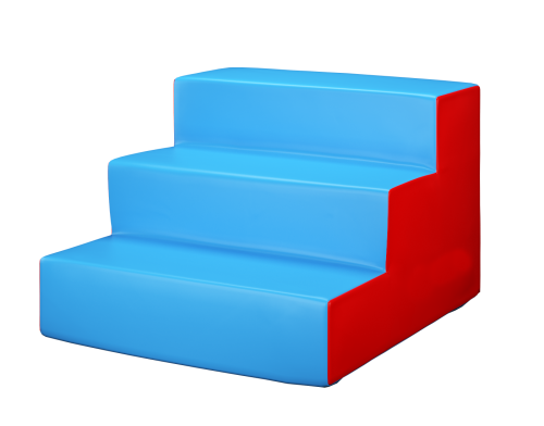 Мягкий модуль "Лестница из 3 ступеней" 114х100х72 см