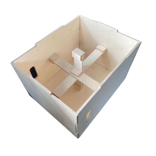 Платформа для запрыгивания (плиометрическая) DHZ 3 в 1 со шкалой наклона (фанера) 50х60х75 см#3