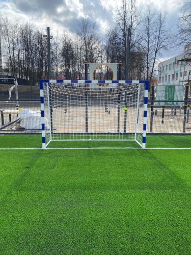 Ворота для мини-футбола/гандбола 3х2х1м, 80х80мм, алюминиевые СТ-221#10