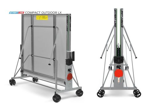 Теннисный стол START LINE Compact-2 LX Outdoor Green (с сеткой)#5
