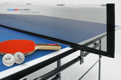 Теннисный стол START LINE Olympic Blue (с сеткой и набором)#6