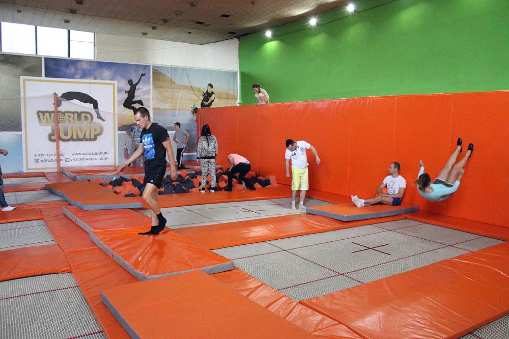 Батутный центр "World Jump", г. Москва