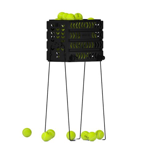 Корзина для теннисных мячей 7/6 Tennis Ball Hopper (на 75 мячей)#5
