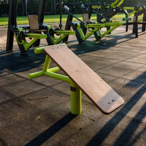 Уличный тренажер Скамья для пресса ZAVODSPORTA Fix-1701#3