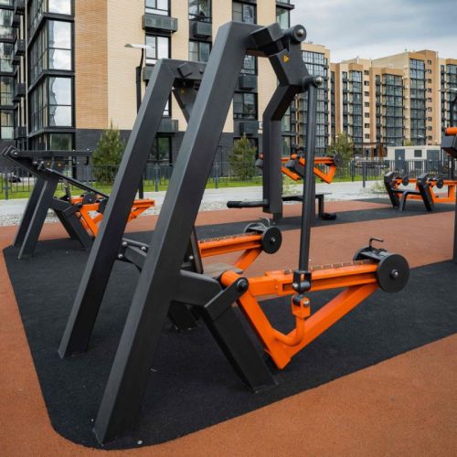 Уличный тренажер Жим сидя с переменной нагрузкой ZAVODSPORTA Power-1812.1#8 Уличный тренажер Жим сидя с переменной нагрузкой ZAVODSPORTA Power-1812.1#8