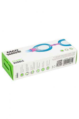 Очки для плавания детские MADWAVE Bubble kids (синий)#4