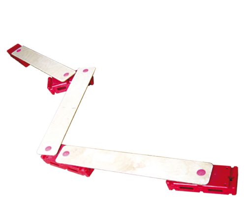 Дорожка для тренировки равновесия "Зиг-заг" (3 секции)