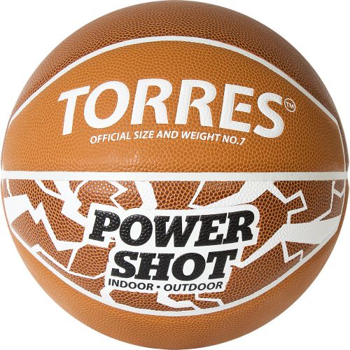 Мяч баскетбольный TORRES Power Shot №7 (ПУ)#3