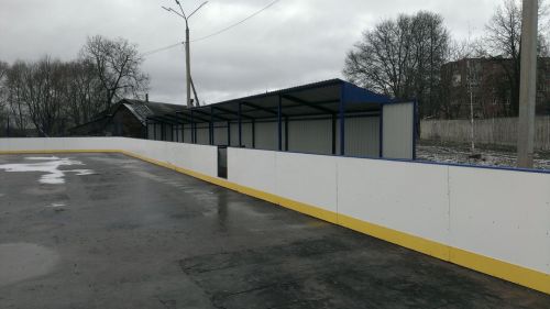 Бокс для запасных игроков 9,76х1,5х2,6 м#2