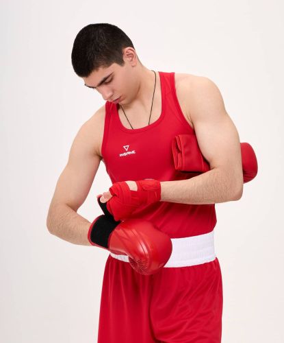 Перчатки боксерские INSANE ORO IN23-BG400 (ПУ) красный#7
