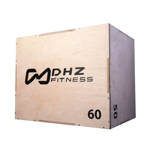 Платформа для запрыгивания (плиометрическая) DHZ 3 в 1 со шкалой наклона (фанера) 50х60х75 см#2