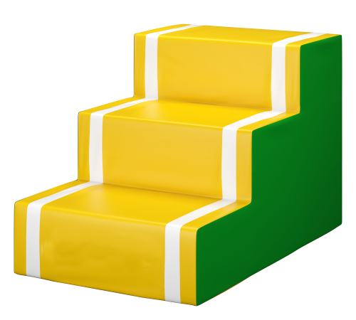 Мат игровой "Лестница 3 ступени" 114х70х72/48/24 см Мат игровой "Лестница 3 ступени" 114х70х72/48/24 см