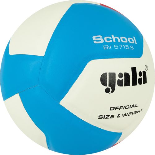 Мяч волейбольный GALA School 12" BV5715S №5 (ПУ) бело-красно-голубой#3 Мяч волейбольный GALA School 12" BV5715S №5 (ПУ) бело-красно-голубой#3