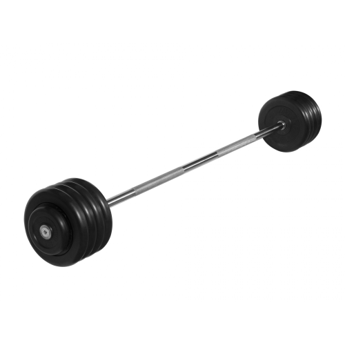Штанга неразборная 47,5 кг черная MB Barbell MB-BarMW-B47,5