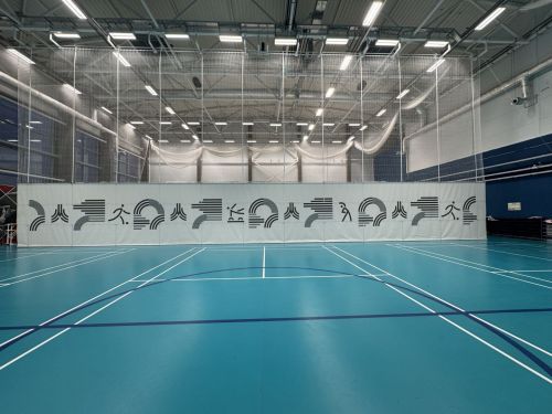 Система деления зала с электроприводом 10-15 м СТ-187#19