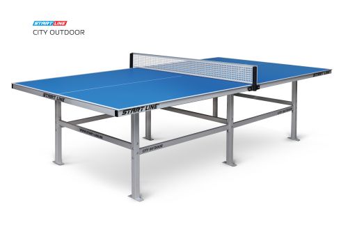 Теннисный стол START LINE City Outdoor Blue (с сеткой)