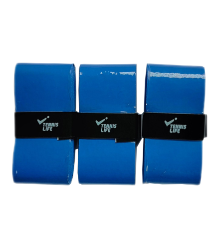 Овергрип TENNIS LIFE TAC (3 шт.) синий Овергрип TENNIS LIFE TAC (3 шт.) синий