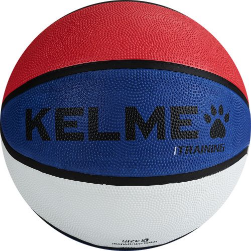 Мяч баскетбольный KELME Foam rubber ball №5 (резина) бело-сине-красный