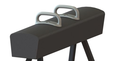 Конь гимнастический маховый (иск. кожа) СТ-457#2