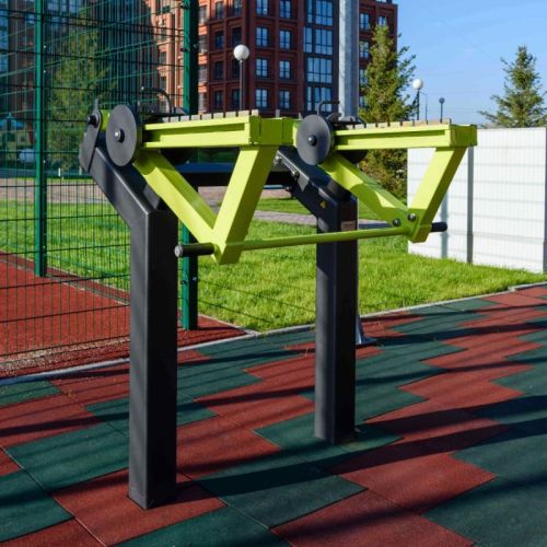 Уличный тренажер Приседание с переменной нагрузкой ZAVODSPORTA Power-1804#2 Уличный тренажер Приседание с переменной нагрузкой ZAVODSPORTA Power-1804#2