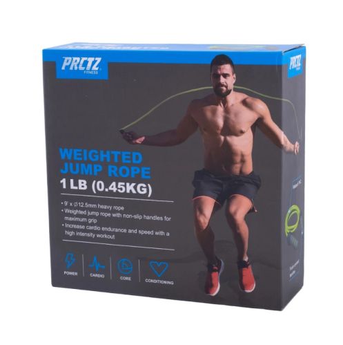 Скакалка утяжеленная PRCTZ WEIGHTED JUMP ROPE 0,45 кг#4 Скакалка утяжеленная PRCTZ WEIGHTED JUMP ROPE 0,45 кг#4