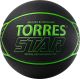 Мяч баскетбольный TORRES Star №7 (ПУ) черно-зеленый#5 Мяч баскетбольный TORRES Star №7 (ПУ) черно-зеленый#5
