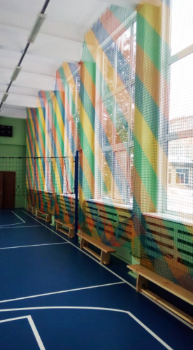 Сетка заградительная d=3,5 мм яч. 40х40 мм (четырехцветная)#3