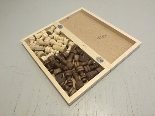 Шахматы обиходные парафинированные 29 см#2