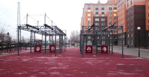 Полоса препятствий для личного состава наводных кораблей и подводных лодок FOREMAN#2