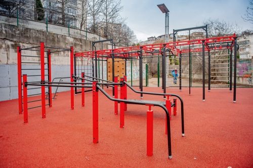 Уличная многофункциональная рама с элементами ЛОВ FOREMAN FY-2260.1#4