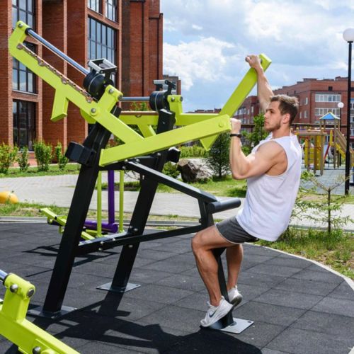 Уличный тренажер Верхняя тяга с переменной нагрузкой ZAVODSPORTA Force-2807#9 Уличный тренажер Верхняя тяга с переменной нагрузкой ZAVODSPORTA Force-2807#9