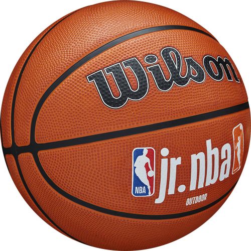 Мяч баскетбольный WILSON JR. NBA Authentic Outdoor №6 (коричневый)#3